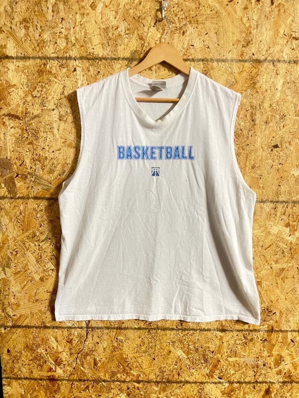 Nike Basketball Graphic Sleeveless Shirt White Size XL